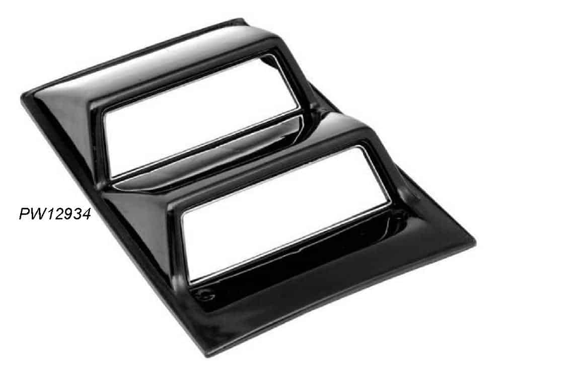 Console Gauge Housing cover: 68-69 Camaro & Nova-74